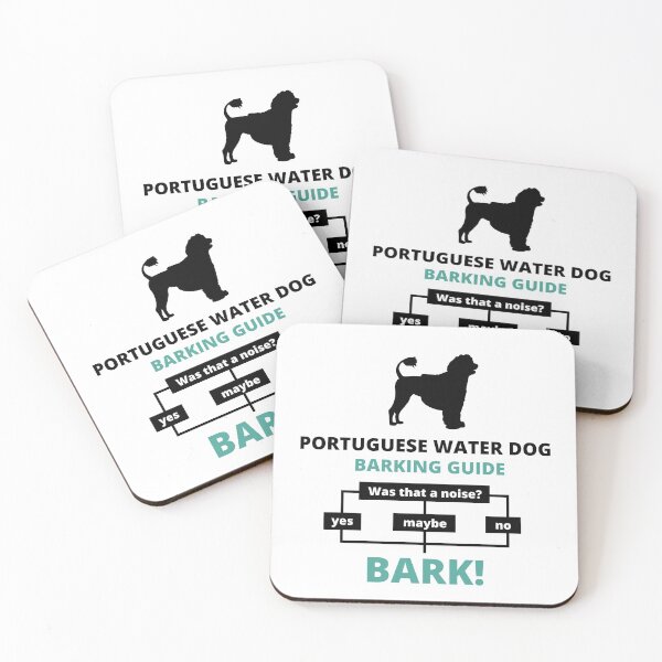 Item preview, portuguese water dog barking guide designed and sold by promisesarelies.