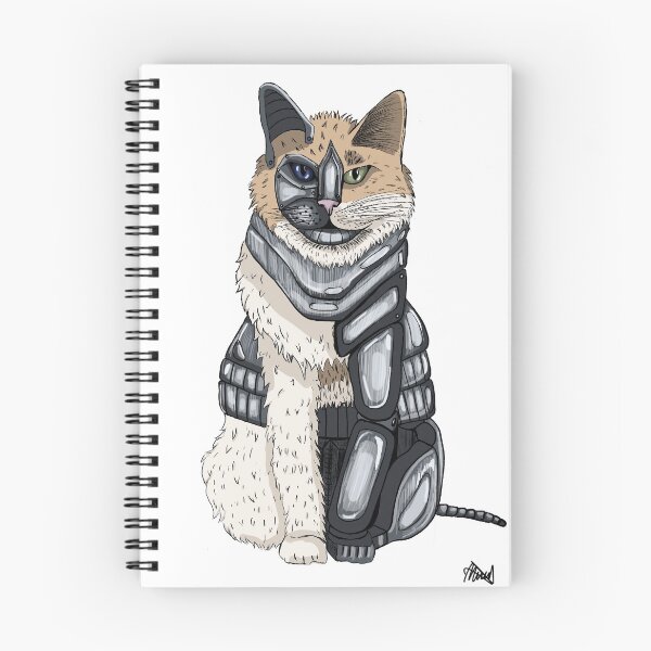 Item preview, RoboCat designed and sold by Mirunart.