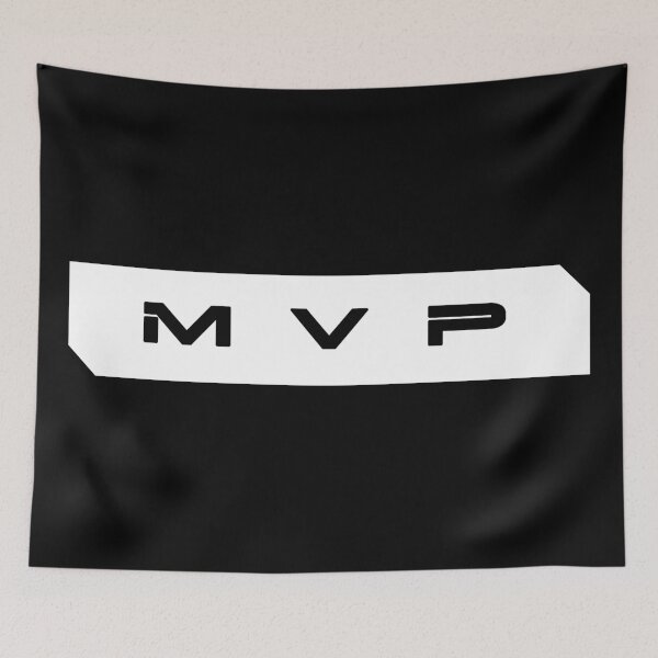 Item preview, Mvp simple cyberpunk urban slang letters black designed and sold by Swiiing.