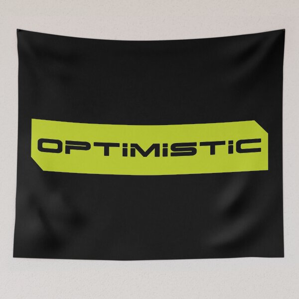 Item preview, Optimistic simple cyberpunk urban slang letters designed and sold by Swiiing.