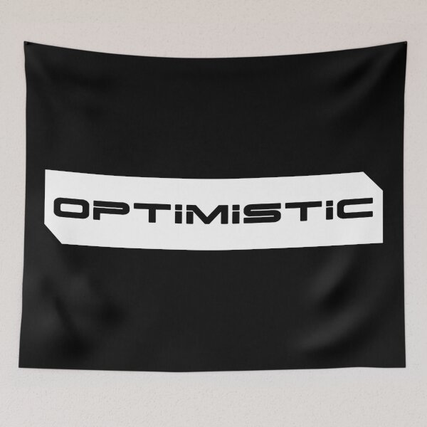 Item preview, Optimistic simple cyberpunk urban slang letters black designed and sold by Swiiing.