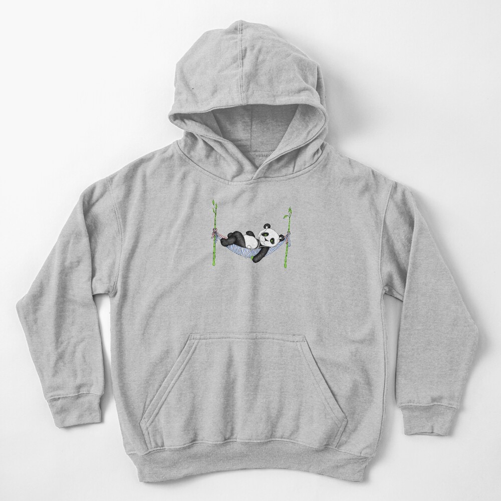 iPod Panda Kids Pullover Hoodie
