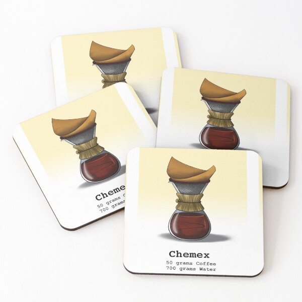 Item preview, Coffee Flashcards - Chemex (Yellow) designed and sold by Technomancer-01.