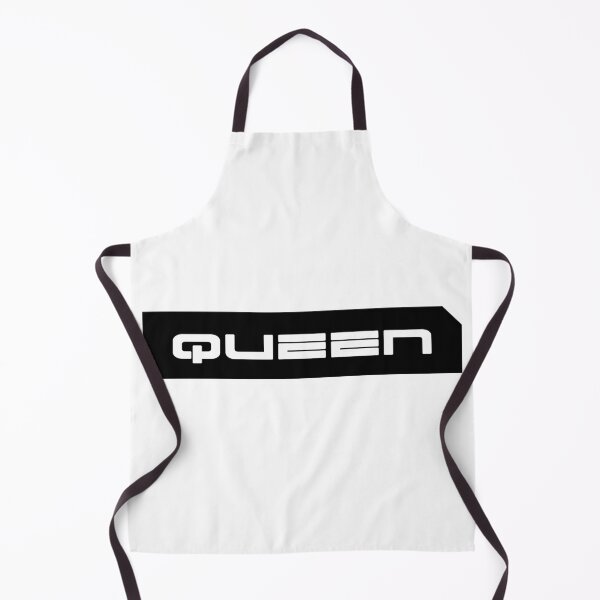 Item preview, Queen simple cyberpunk urban slang letters white designed and sold by Swiiing.