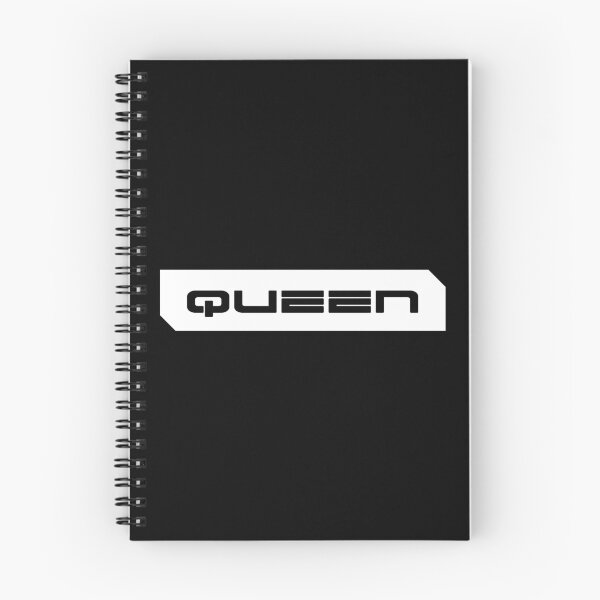 Item preview, Queen simple cyberpunk urban slang letters black designed and sold by Swiiing.