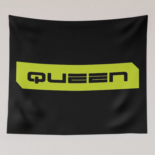 Item preview, Queen simple cyberpunk urban slang letters designed and sold by Swiiing.