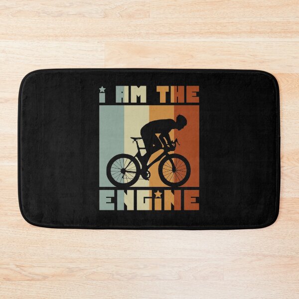 Item preview, I Am The Engine Cool Cycling Bicycle Riding Retro Slogan designed and sold by sillyquestions.