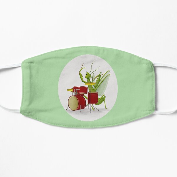 Mantis Rocker, drumming Flat Mask