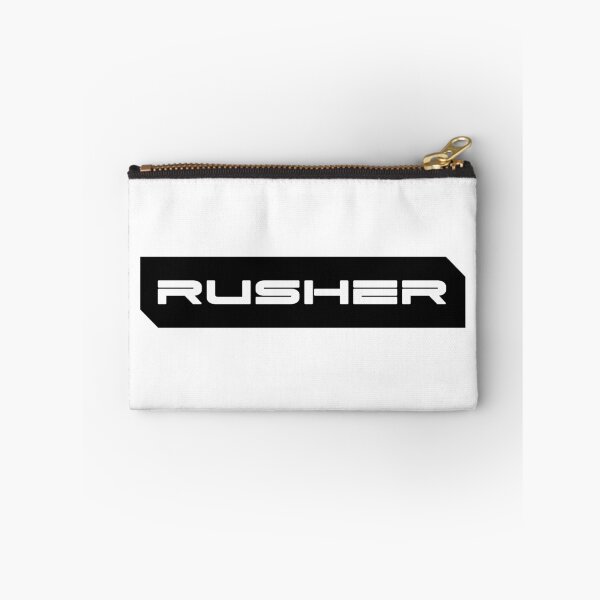 Item preview, Rusher simple cyberpunk urban slang letters white designed and sold by Swiiing.