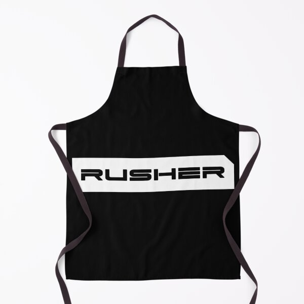 Item preview, Rusher simple cyberpunk urban slang letters black designed and sold by Swiiing.