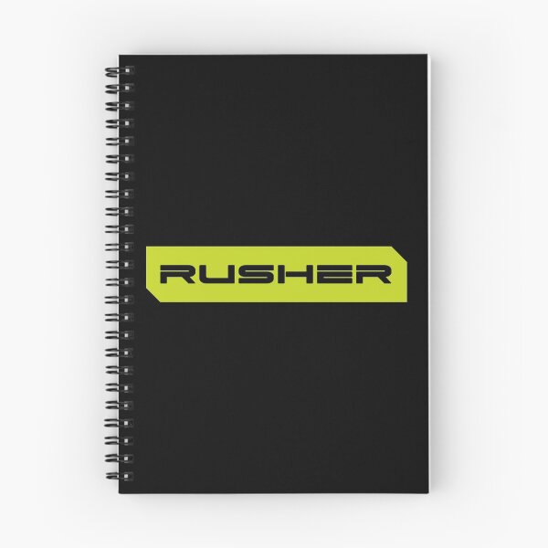 Item preview, Rusher simple cyberpunk urban slang letters designed and sold by Swiiing.