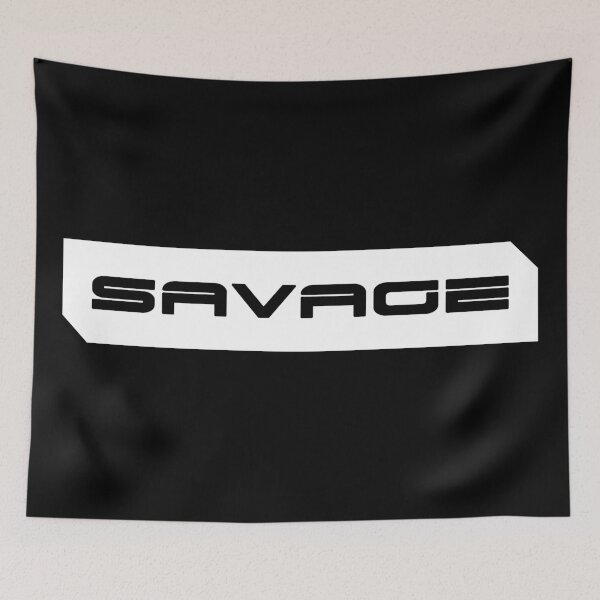 Item preview, Savage simple cyberpunk urban slang letters black designed and sold by Swiiing.