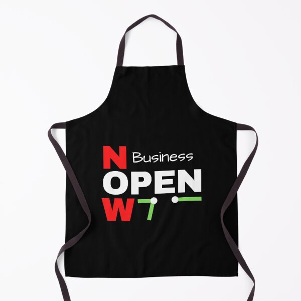 Item preview, Business Now Open - Open For Business designed and sold by Einstein12345.