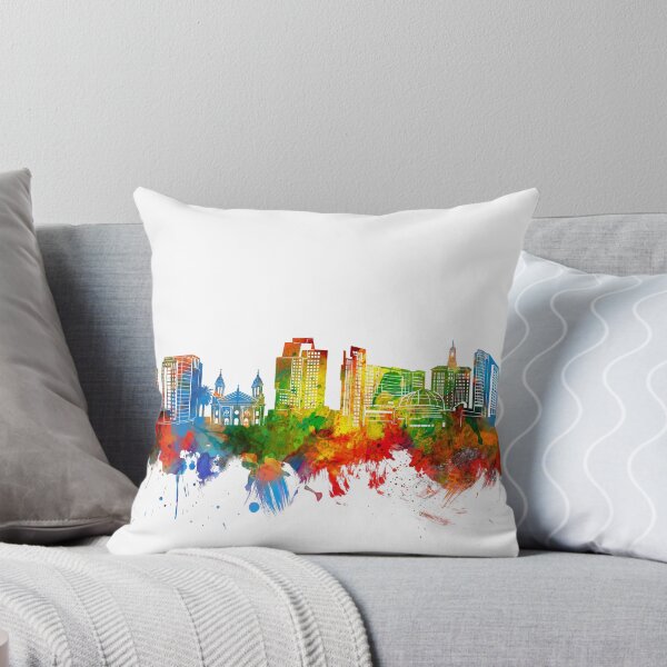 Item preview, san jose skyline watercolor designed and sold by BekimART2.