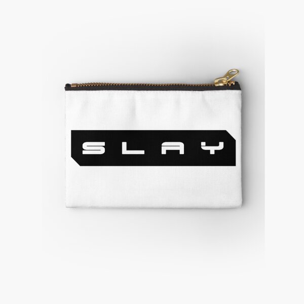 Item preview, Slay simple cyberpunk urban slang letters white designed and sold by Swiiing.