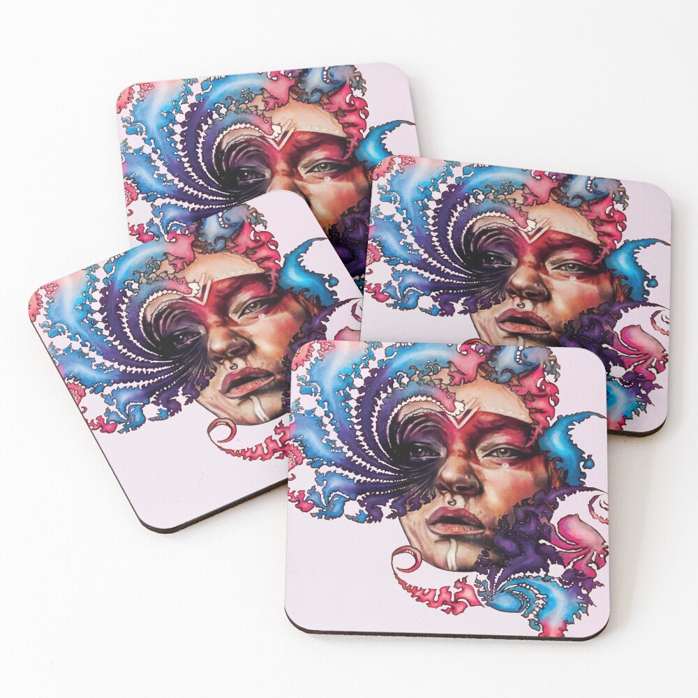Item preview, Coasters (Set of 4) designed and sold by Meredithbrew.