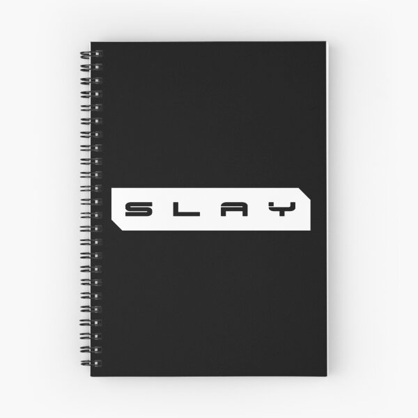 Item preview, Slay simple cyberpunk urban slang letters black designed and sold by Swiiing.