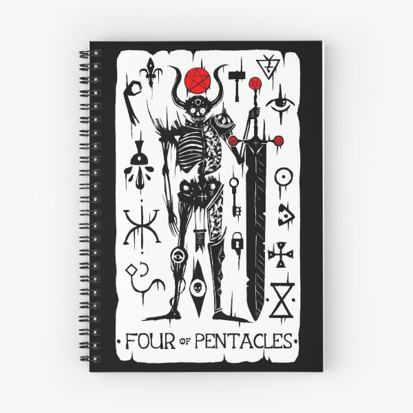 Item preview, Four of Pentacles Tarot designed and sold by JamJamTheArtMan.