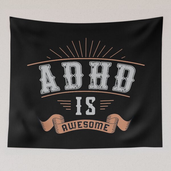 Item preview, ADHD Is Awesome designed and sold by NajoFashions.