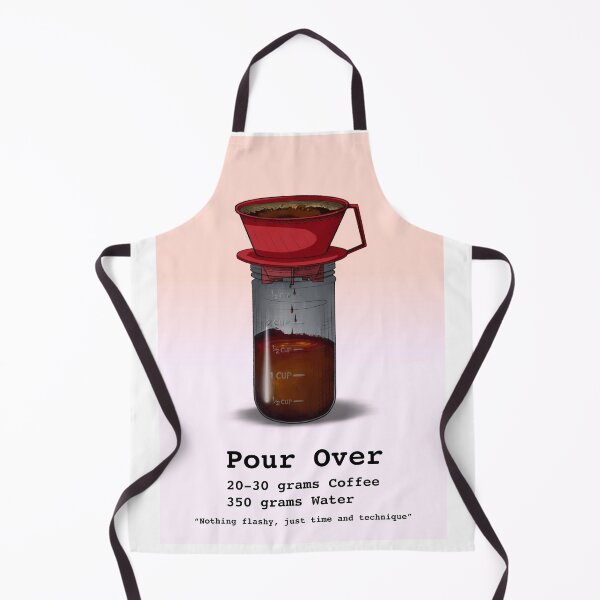 Item preview, Coffee Flashcards - Pour Over (Peach) designed and sold by Technomancer-01.