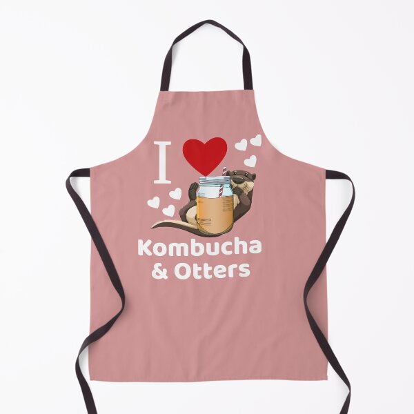 Item preview, I Love Kombucha & Otters - Otter Lover Gift designed and sold by Zavola.