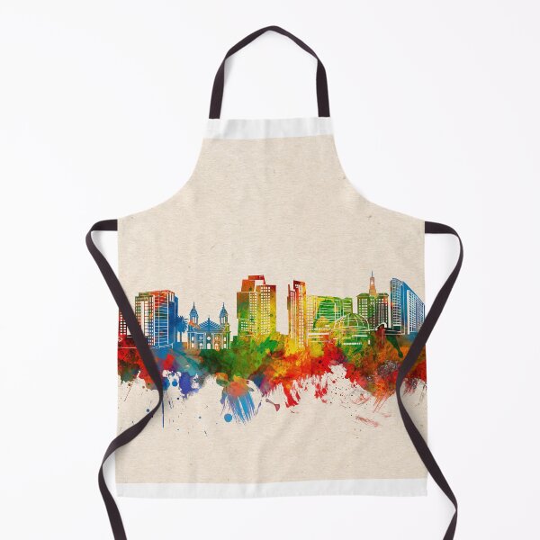 Item preview, san jose skyline watercolor 2 designed and sold by BekimART2.