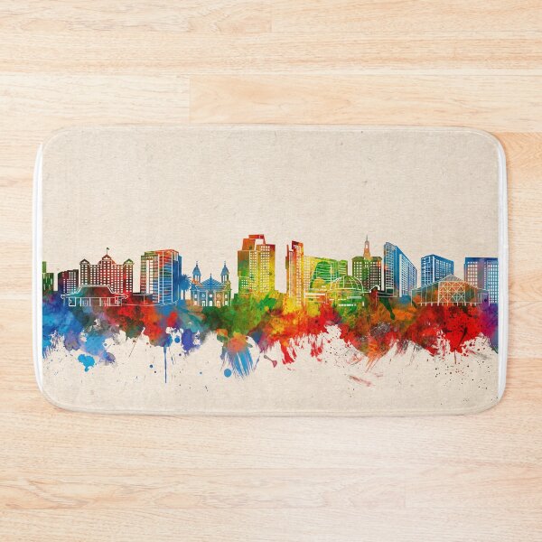 Item preview, san jose skyline watercolor 2 designed and sold by BekimART2.