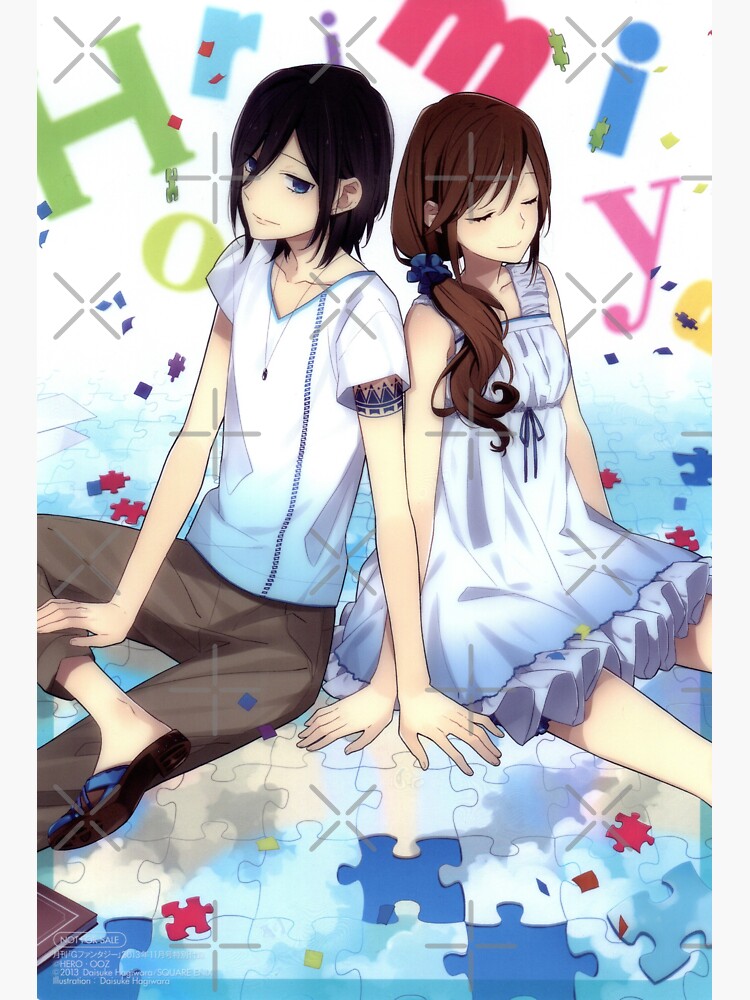 Hori Kyouko & Miyamura Izumi - HORIMIYA ANIME Sticker for Sale by  WAIFUCORNER