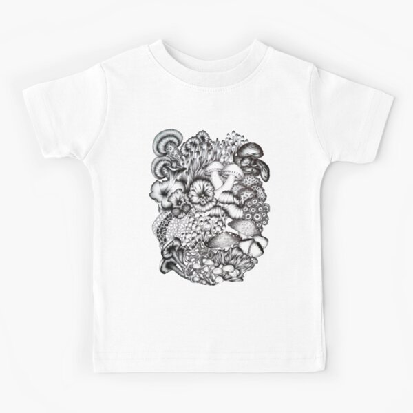 A Medley of Mushrooms Kids T-Shirt