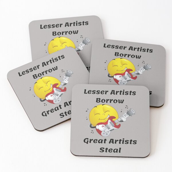 Item preview, Lesser Artists Borrow - Humor designed and sold by InkStinct-Store.