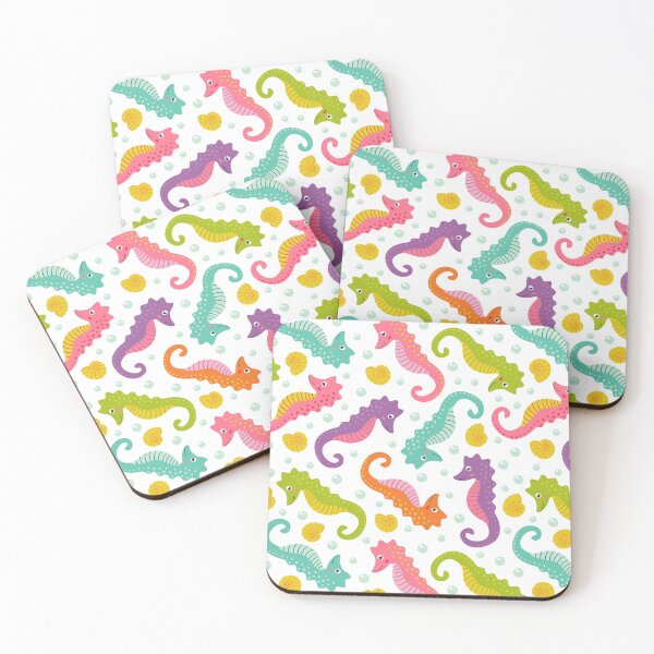 Item preview, Sea Horses Kids Pattern designed and sold by Hapoel.