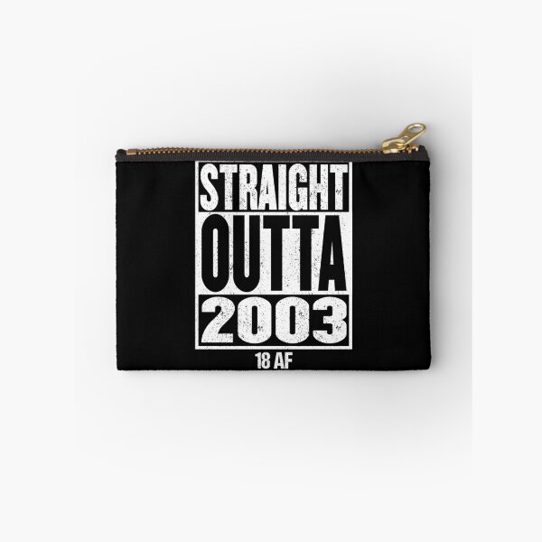 Item preview, STRAIGHT OUTTA 2003 - 18 AF 18th Birthday Gift designed and sold by DamnCoolStuff.