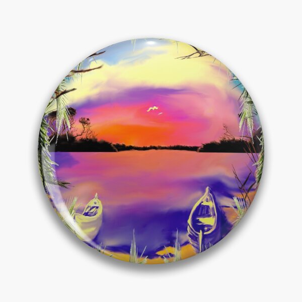 Item preview, Dream Lake Boat Trip Artwork designed and sold by RistoTC.