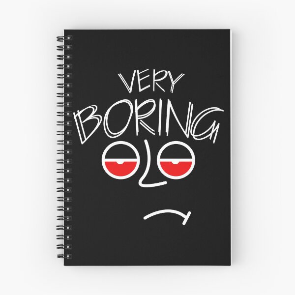 Item preview, Very Boring white version designed and sold by zakariadesigner.