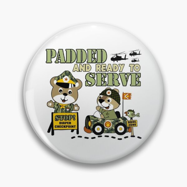 FREE pair of pins - request one pair with your diaper order