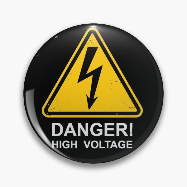 Item preview, High Voltage - Danger Sign designed and sold by IncognitoMode.