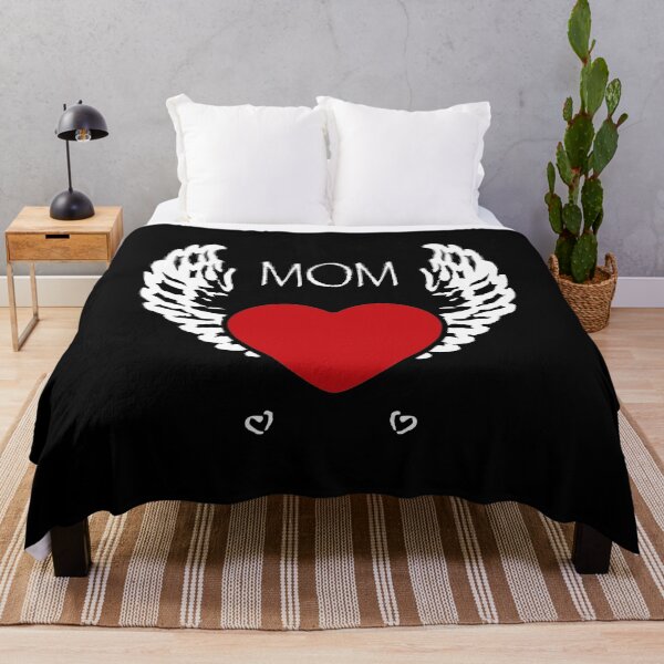 Item preview, Mom Love Heart Angel Wings designed and sold by CoolYule.