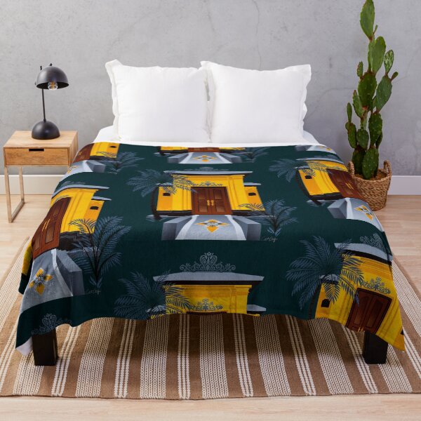 Item preview, Balinese Doorway – Teal designed and sold by Cat Coquillette.