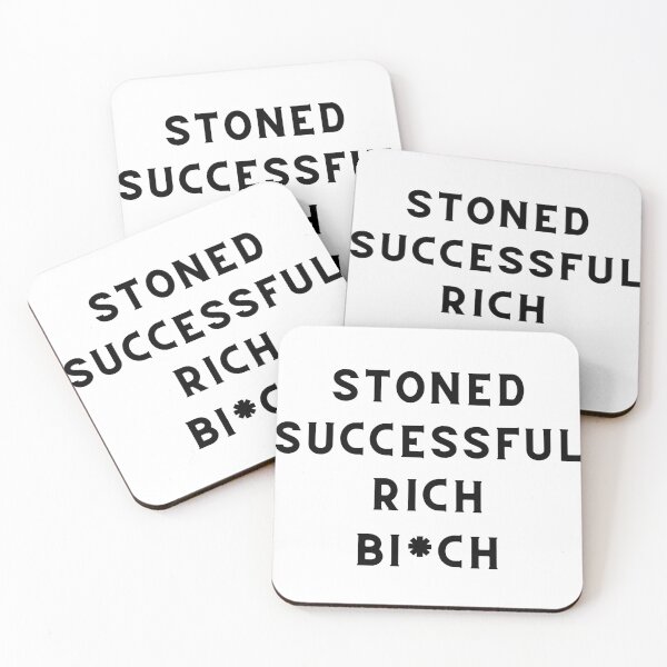 Item preview, STONED SUCCESSFUL RICH | Smart Successful Stoner | Weed Memes |  designed and sold by AlfaEcho.