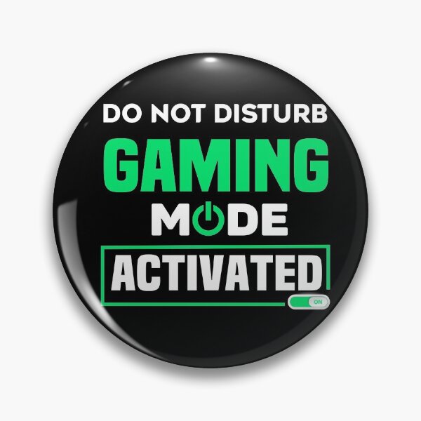 Artikelvorschau, Gaming-Modus nicht stören aktiviert - Gamer Saying entworfen und verkauft von NSTeeDesign.