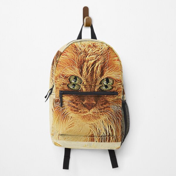 Item preview, Marmalade Cat With Curvy Whiskers designed and sold by Jean Gregory Evans.