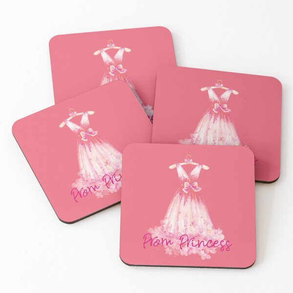 Item preview, Pink Prom Princess (on Dk. Pink) designed and sold by PawsitiveMum.