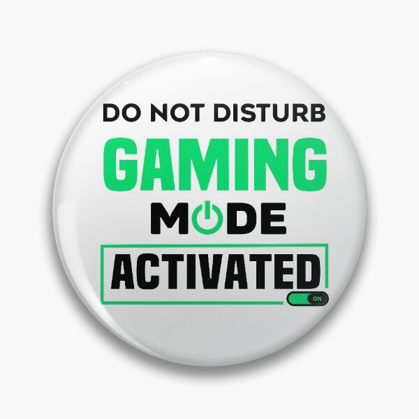 Artikelvorschau, Bitte nicht stören Gaming-Modus aktiviert - Gamer-Spruch entworfen und verkauft von NSTeeDesign.