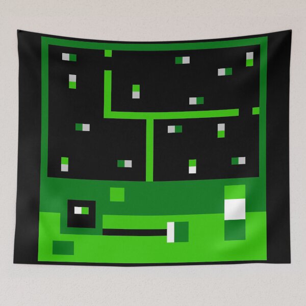 Item preview, Quarantine - 0005 - Original Abstract Pixel Art designed and sold by pixonpu.