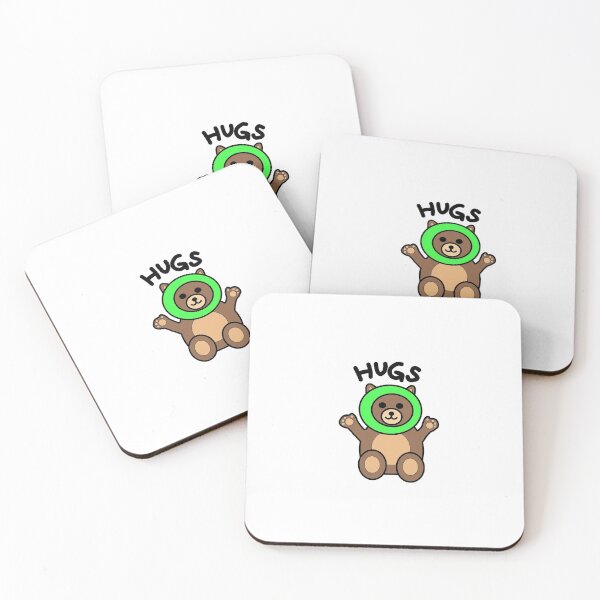 Item preview, Bear getting and giving hugs designed and sold by lovethehomies.