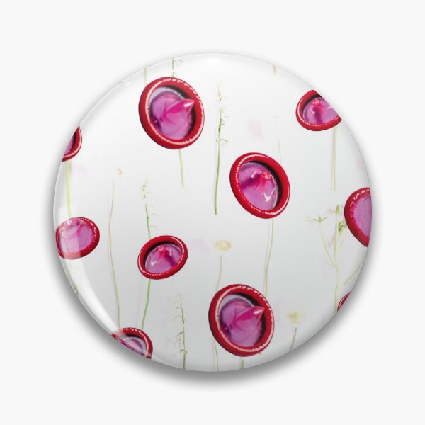 Item preview, SAFETY BLANKET - PASTEL FLOWERS & NEON CONDOMS designed and sold by WokeWords.