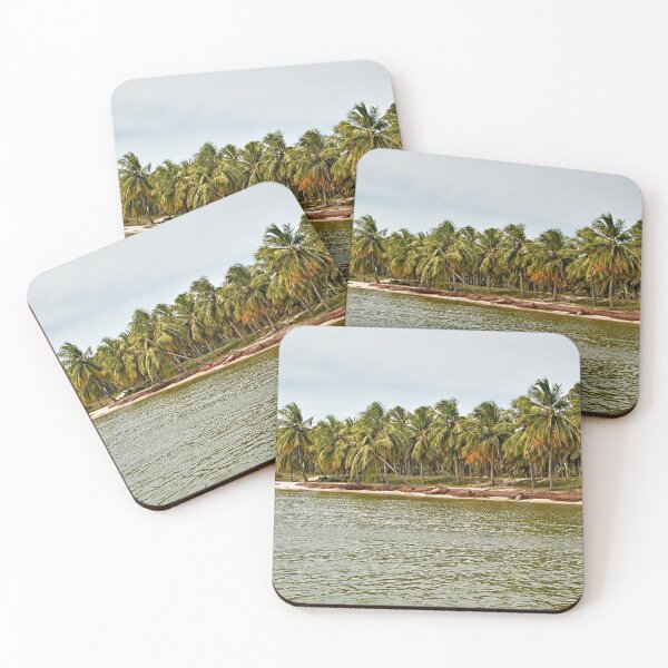 Item preview, Tropical Palm Tree Forest Seashore Landscape Brazil designed and sold by worldways.
