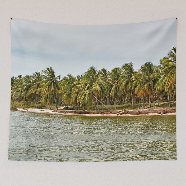 Item preview, Tropical Palm Tree Forest Seashore Landscape Brazil designed and sold by worldways.