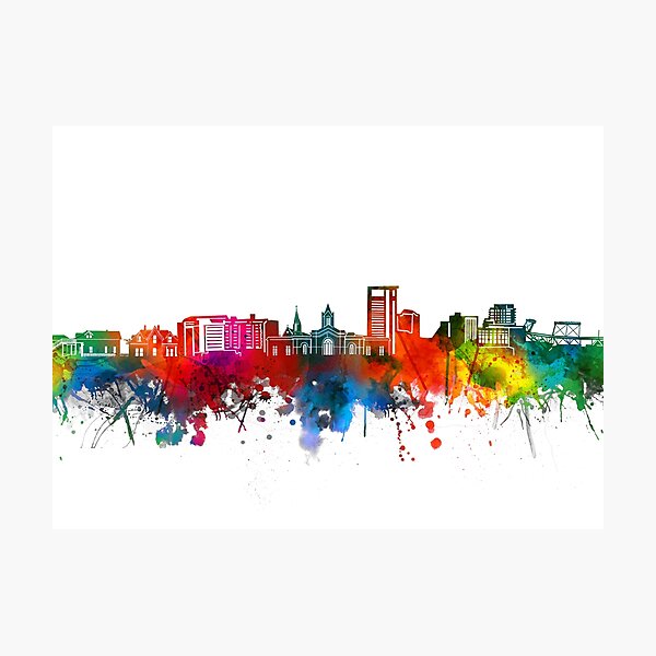 Vista previa del artículo con la obra «acuarela de horizonte de fort collins», diseñado y vendido por BekimART2.
