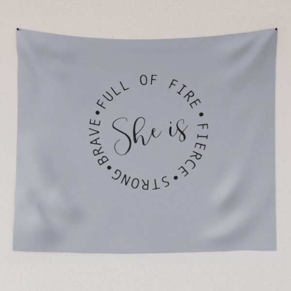 Item preview, she is strong fierce brave full of fire Classic designed and sold by Art10Shop.